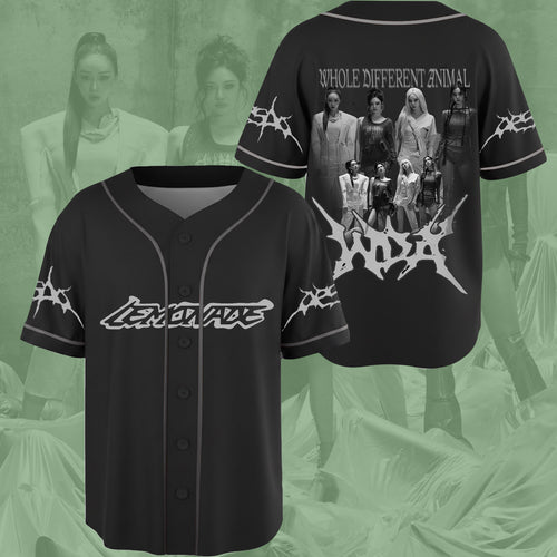 Unleashed Power Aespa WDA Whole Different Animal Tour Baseball Jersey