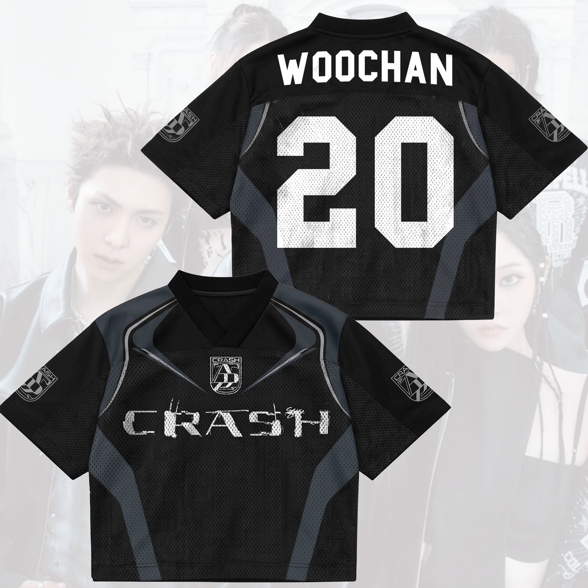 Allday Project Crash Album Comeback Mixed Mesh Jersey Gift For Fans