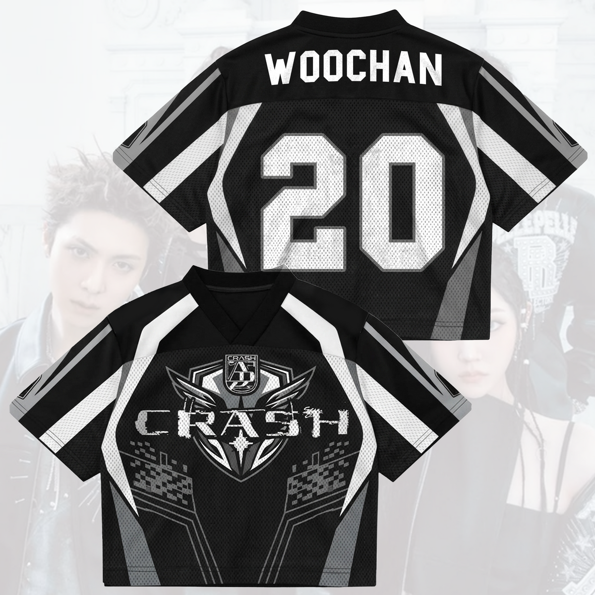 Allday Project Crash Album Mixed Mesh Jersey Gift For Fans
