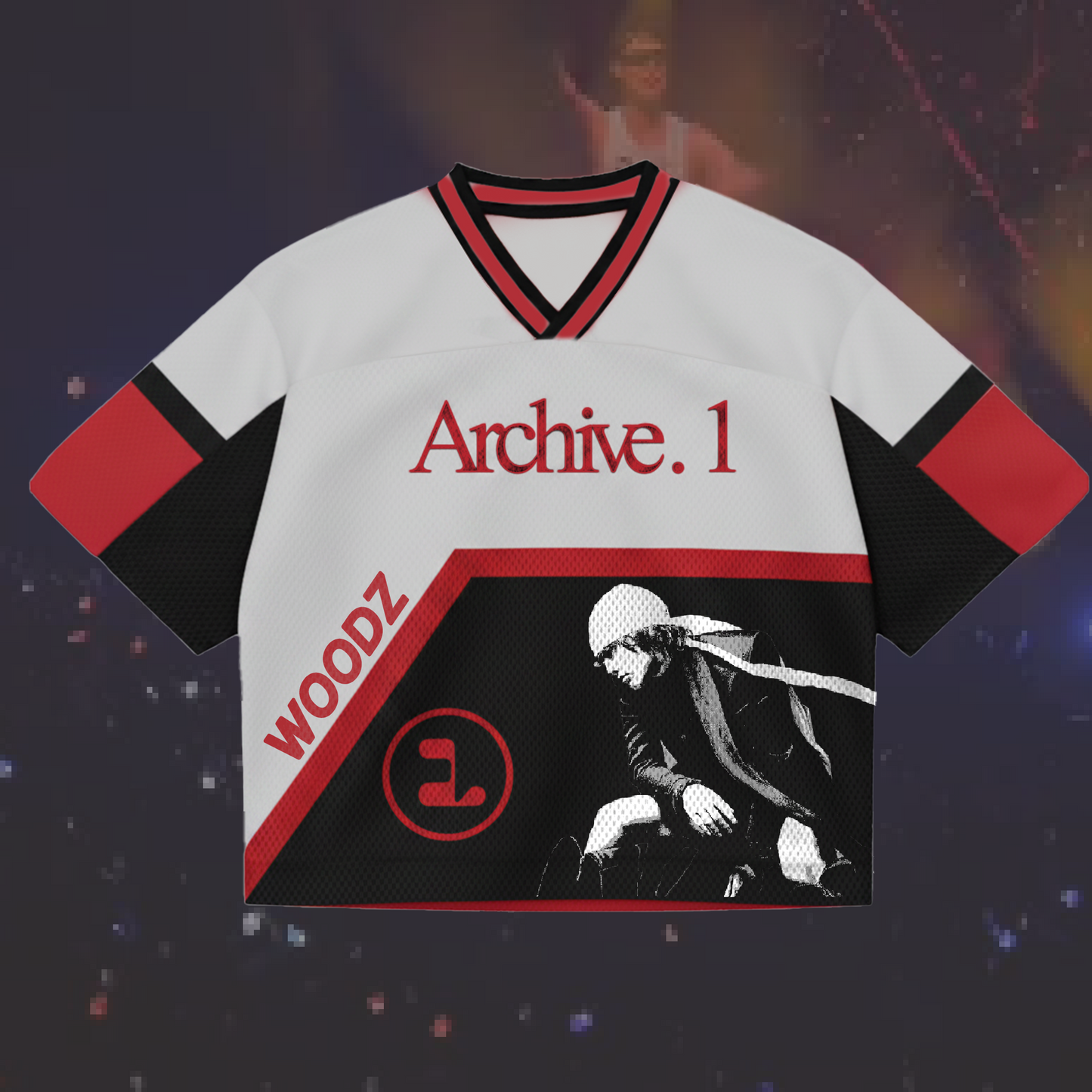 ArtyVibe Woodz World Tour Archive 1 Mixed Mesh Jersey Fan Edition
