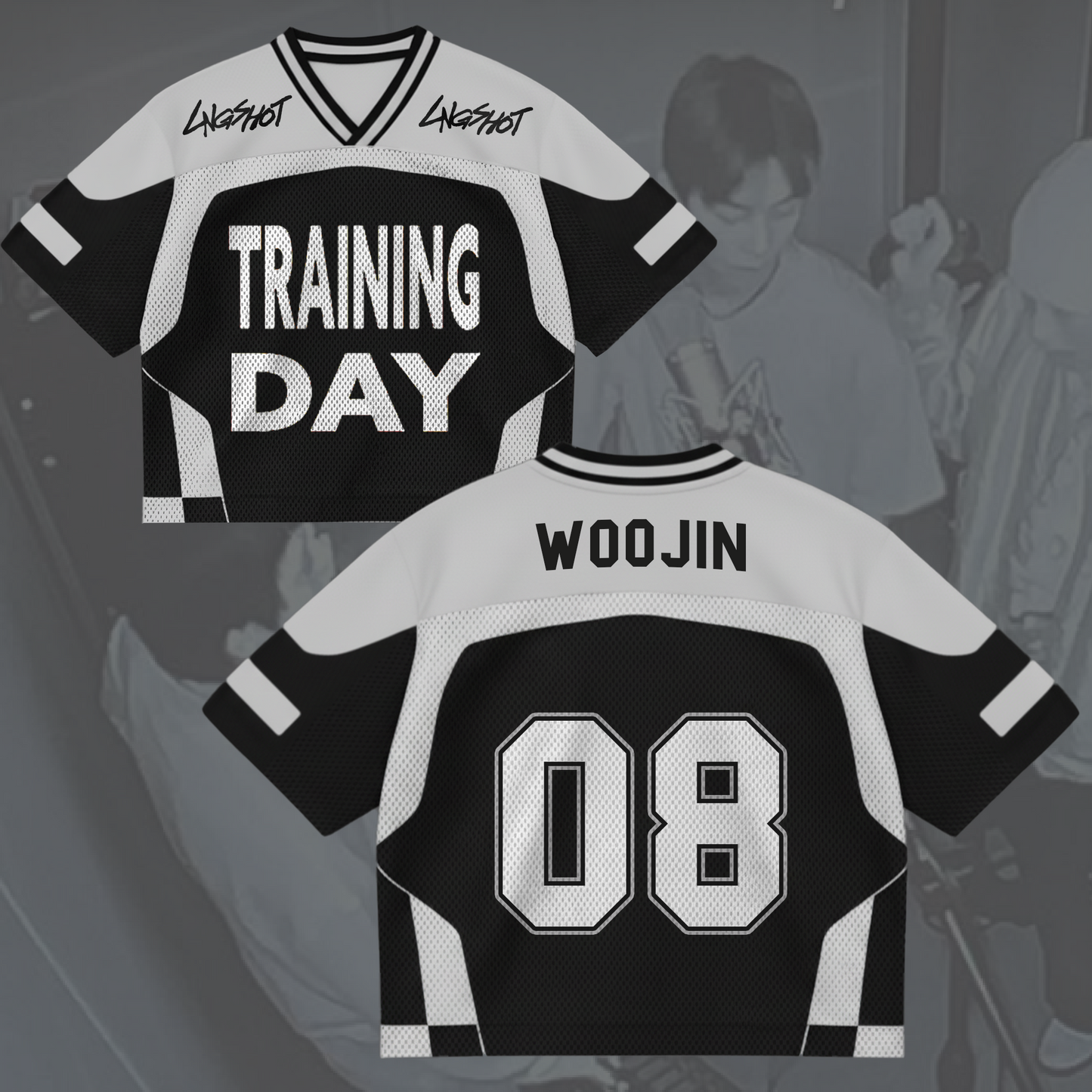 Training Day LNGSHOT Album Mixed Mesh Jersey Gifts