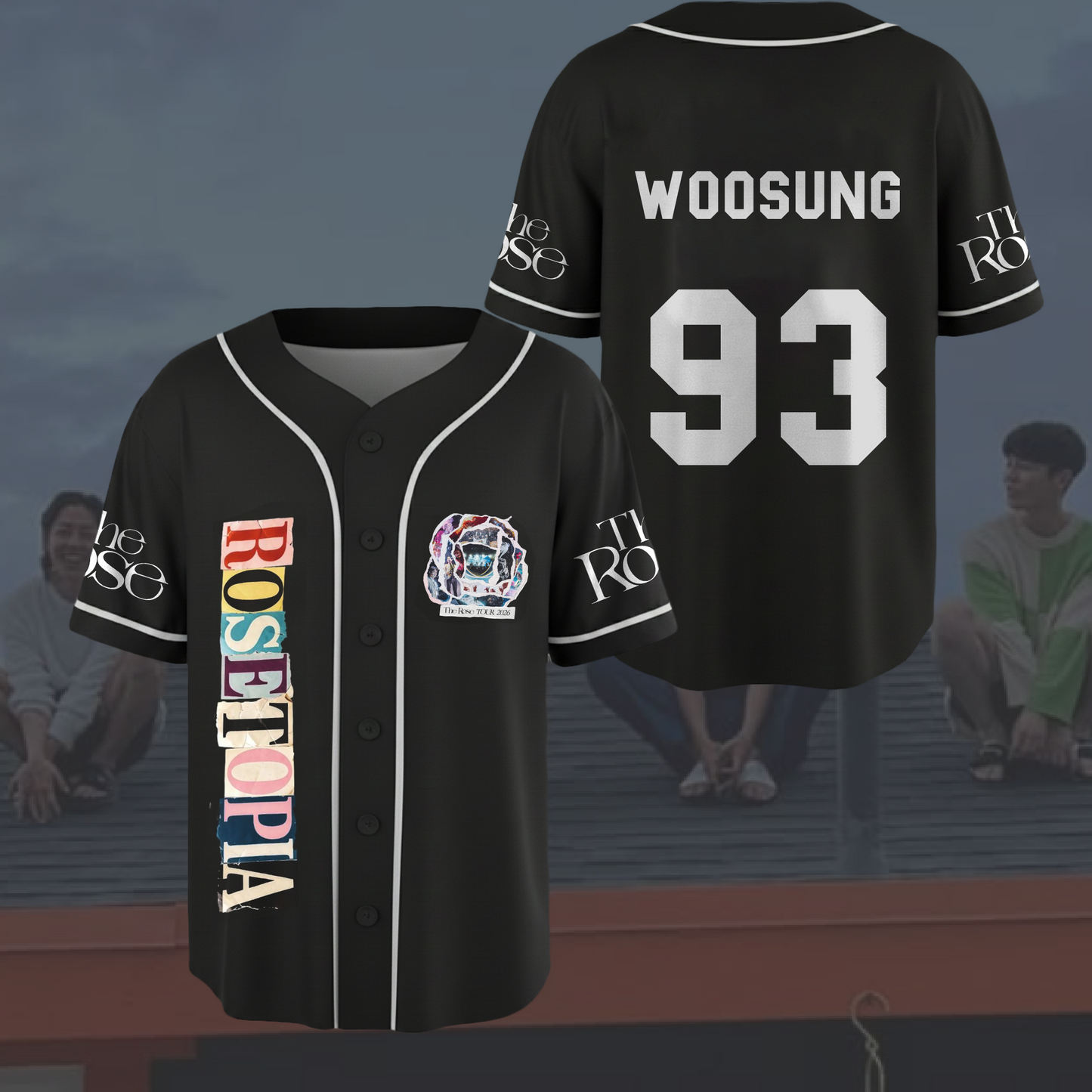 The Rose Rosetopia World Tour Baseball Jersey Gift For Fans