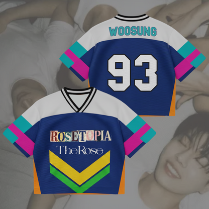 Residents of Rosetopia The Rose World Tour Mixed Mesh Jersey Gift For Fans