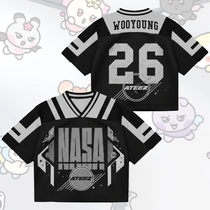 ATEEZ Nasa Golden Hour Part 4 ALbum Mixed Mesh Jersey