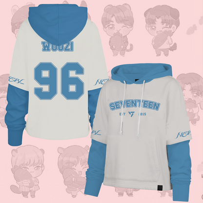 WAVESTEEᵀᴹ Seventeen New World Tour Shortstop Hoodie