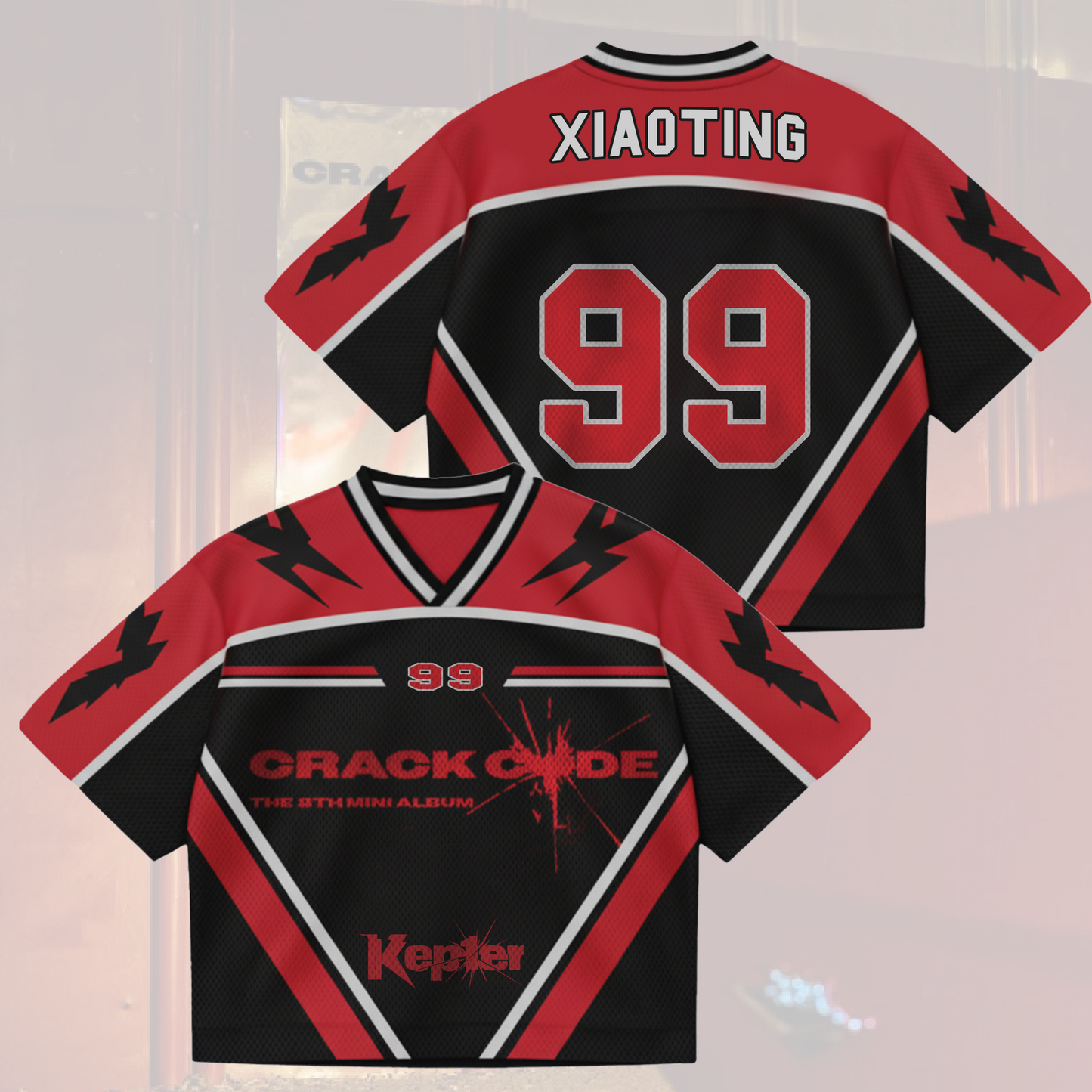 Crack Code Kep1er The 8th Mini Album Mixed Mesh Jersey Gifts