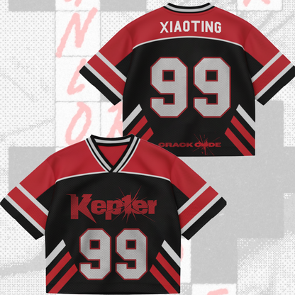 Kep1er Crack Code  Album Mixed Mesh Jersey Gift For Fans