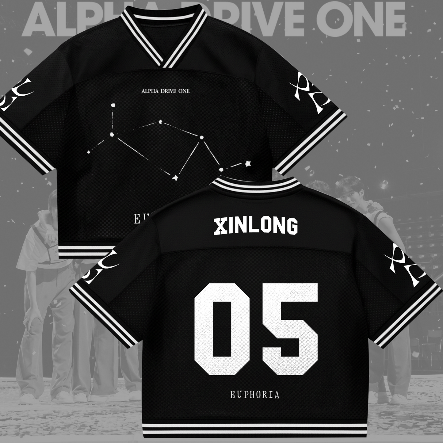 ALPHA DRIVE ONE Euphoria Album ALD1 Mixed Mesh Jersey