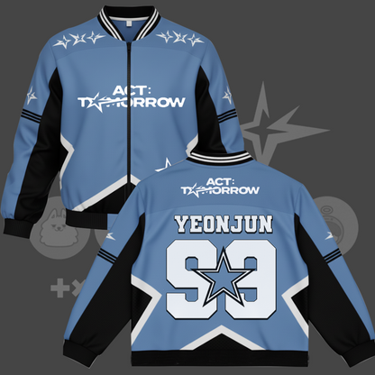 WAVESTEEᵀᴹ ACT:TOMORROW 2025 Tour Winter Season Bomber Jacket