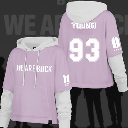 WAVESTEEᵀᴹ The Comeback Shortstop Hoodie BTS Back