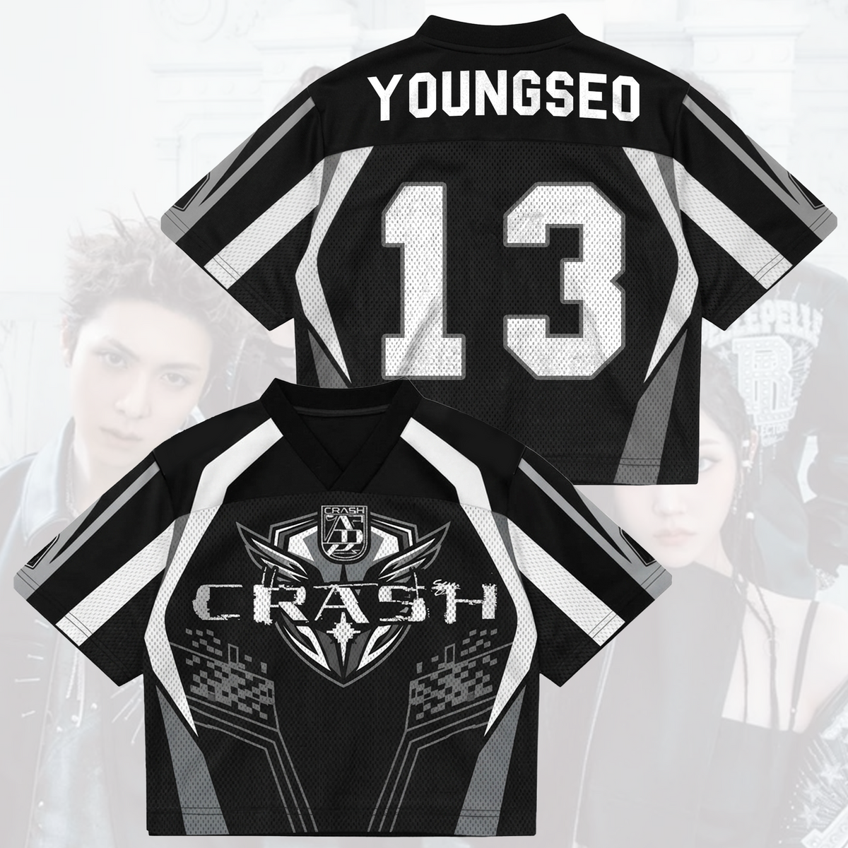 Allday Project Crash Album Mixed Mesh Jersey Gift For Fans