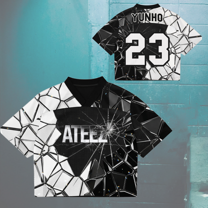 ATEEZ Golden Hour Part 5 Mixed Mesh Jersey Fan Edition (Bad)