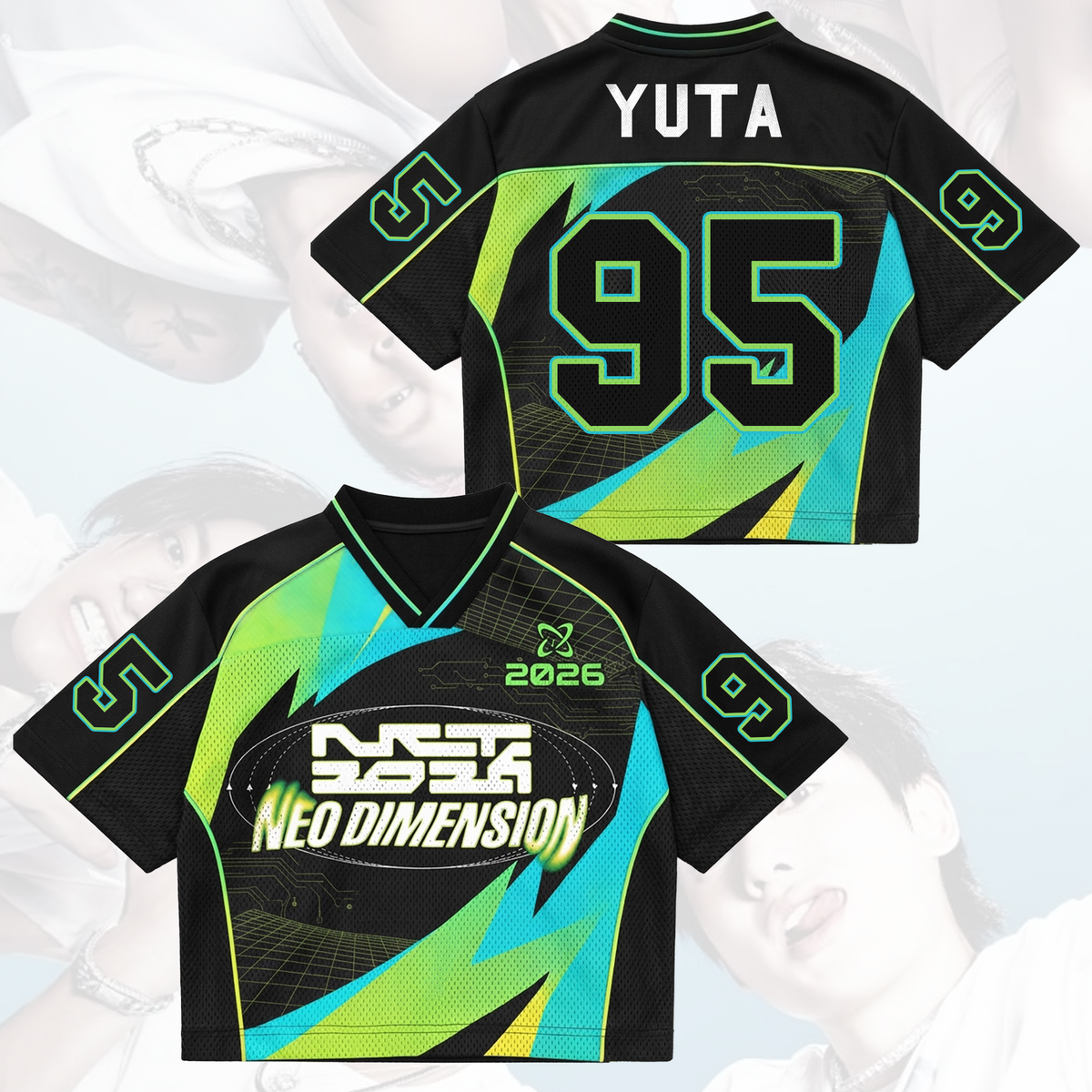 NCT 127 Neo Dimension Comeback Mixed Mesh Jersey Gift For Fans